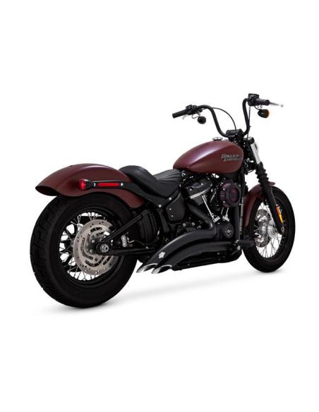 Copy Of Big Radius Chrome Exhaust Softail 2018-Up (Ex,Fat Boy And Breakout)