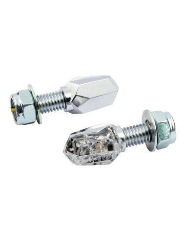 Comprar Intermitentes Led Tiny Cromados Homologados a precio de oferta
