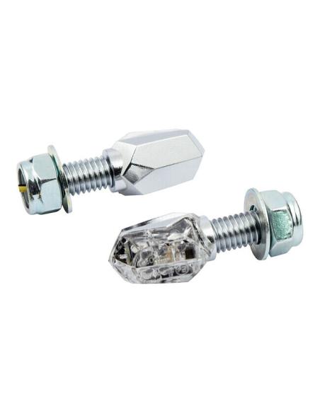 Comprar Intermitentes Led Tiny Cromados Homologados a precio de oferta