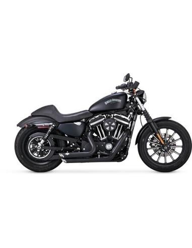 Comprar Escapes Shortshots Pcx Negro Para Sportster Desde 2014 a precio de oferta