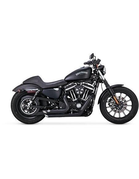 Compra Scarichi Shortshots Pcx Nero Per Sportster Dal 2014 a prezzo scontato