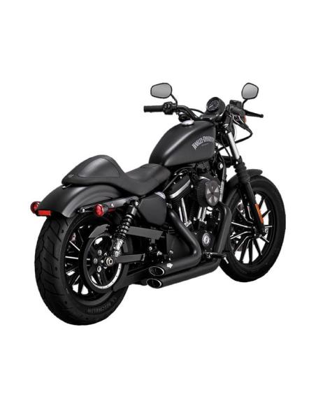 Comprar Escapes Shortshots Pcx Negro Para Sportster Desde 2014 a precio de oferta