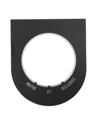 PLACA ADHESIVA PARA CERRADURA DE IGNICIÓN - SEÑALES DE POSICIÓN OEM