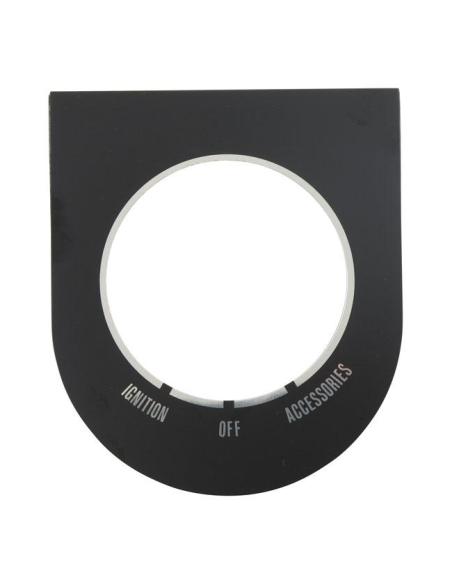 PLACA ADHESIVA PARA CERRADURA DE IGNICIÓN - SEÑALES DE POSICIÓN OEM