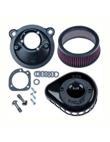 Comprar Kit De Filtro De Aire S&S Mini Teardrop Para Sportster 07-21 - Negro a precio de oferta