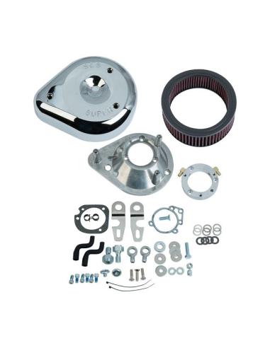 KIT DE FILTRO DE AR S&S TEARDROP PARA HARLEY SPORTSTER - MELHORIA DE DESEMPENHO E ESTILO A PARTIR DE 2007