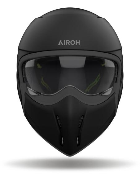 CAPACETE AIROH J110 PRETO FOSCO DUPLA APROVAÇÃO 22.06 JATO E INTEGRAL