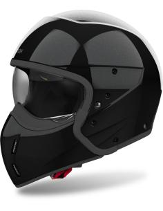 CAPACETE AIROH J110 GLITTER BLACK DUPLA APROVAÇÃO 22.06 JATO E INTEGRAL