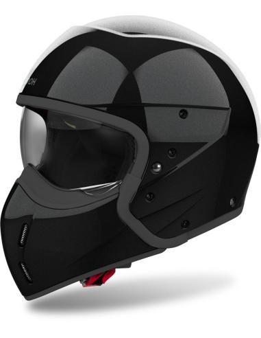 Casco Airoh J110 glitter black Doble Homologación: Estilo y Seguridad