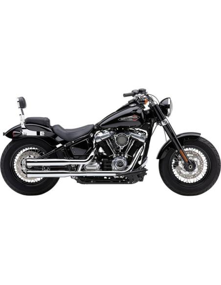 Comprar Colas De Escape Cromadas Cobra Rpt 3" Harley Davidson Softail Flhc/Flde 18-19 a precio de oferta