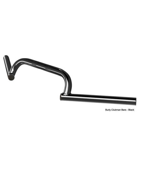 CLUBMAN HANDLEBAR BLACK BURLY