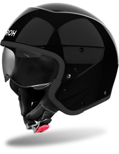 Casco Airoh J110 paisley gloss black Doble Homologación: Estilo y Seguridad