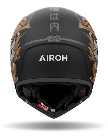 Comprar Casco Airoh J110 Oni Doble Homologacion 22.06 Jet Y Integral a precio de oferta