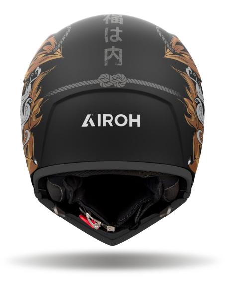 CAPACETE AIROH J110 ONI DUPLA APROVAÇÃO 22.06 JATO E INTEGRAL