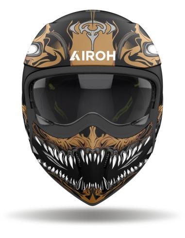 Acquista Casco Airoh J110 Oni Doppia Omologazione 22.06 Jet e Integrale a prezzo scontato