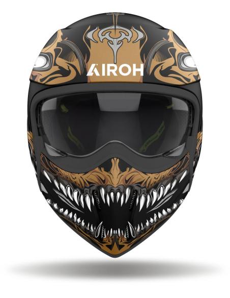 Comprar Casco Airoh J110 Oni Doble Homologacion 22.06 Jet Y Integral a precio de oferta