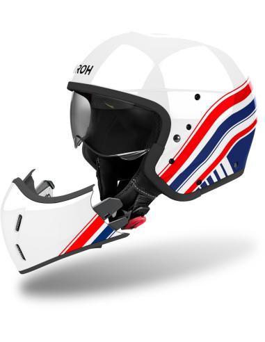 Comprar Casco Airoh J110 Eon Doble Homologacion 22.06 Jet Y Integral a precio de oferta