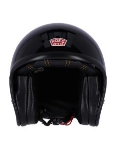 CAPACETE ROEG SUNDOWN GLOSS PRETO JET COM VISEIRA 2