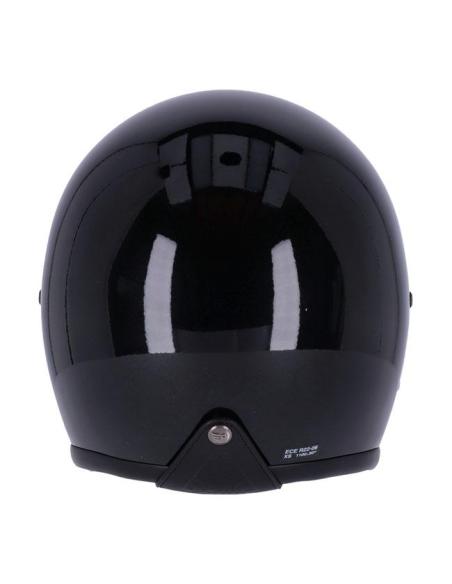 ROEG SUNDOWN GLOSS BLACK JET HELMET WITH VISOR