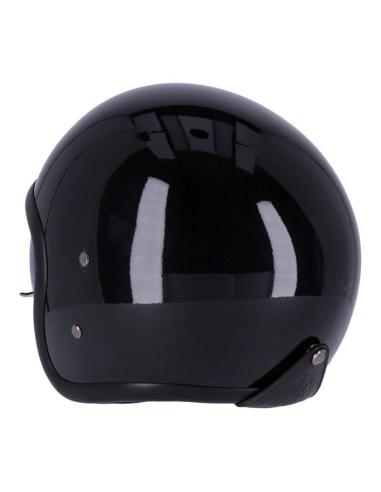 CAPACETE ROEG SUNDOWN GLOSS PRETO JET COM VISEIRA