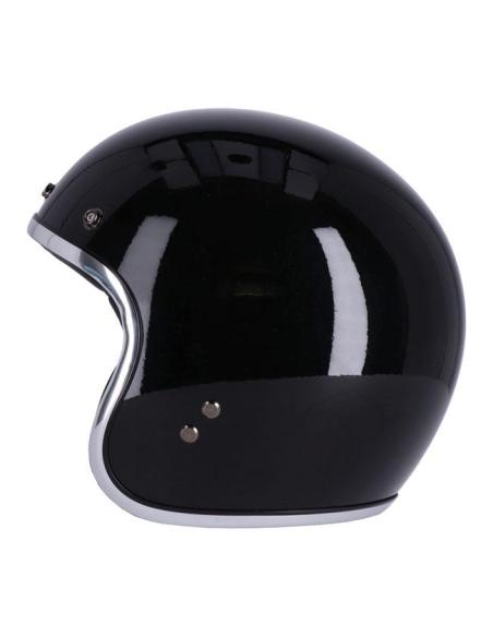 CAPACETE 13-1/2 SKULL BUCKET PRETO BRILHANTE
