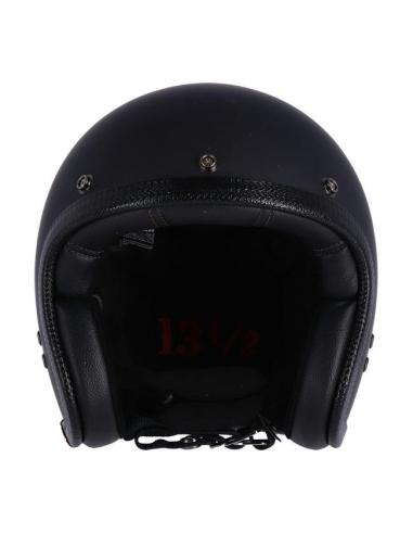 CAPACETE 13-1/2 SKULL BUCKET PRETO FOSCO