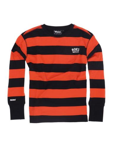 Comprar Jersey Roeg Ricky Naranja Y Negro a precio de oferta
