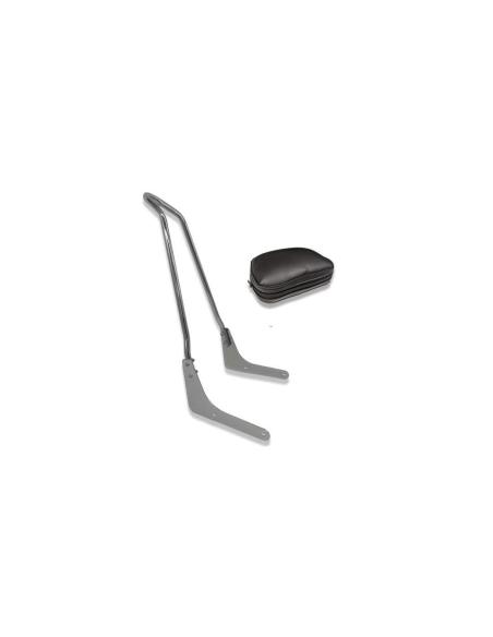 CHOPPER DOSSIER CHROME AVEC SUPPORT HONDA VT750 SPIRIT 07-UP