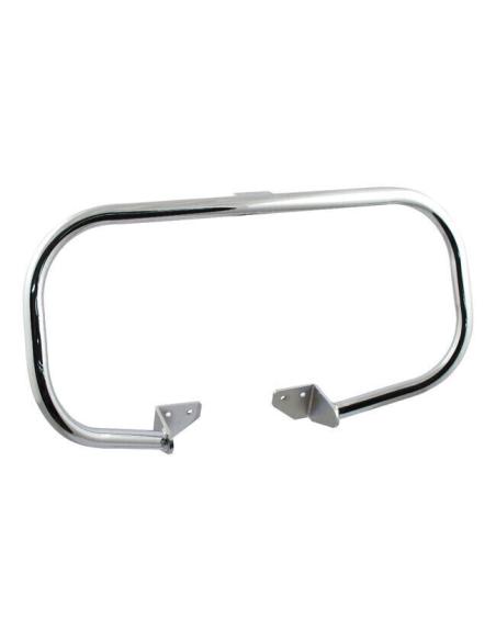 FRONT ENGINE GUARDS CHROMED DYNA 06-UP