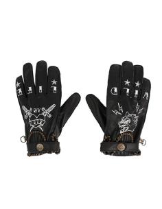BYCITY SECOND SKIN TATTOO II BLACK GLOVES