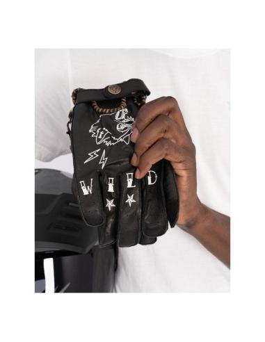 BYCITY SECOND SKIN TATTOO II BLACK GLOVES