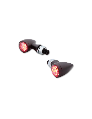 TURN SIGNALS SIXTEEN BULLET 3-1 BLACK LED WITH BRAKE LIGHT AND POSITION