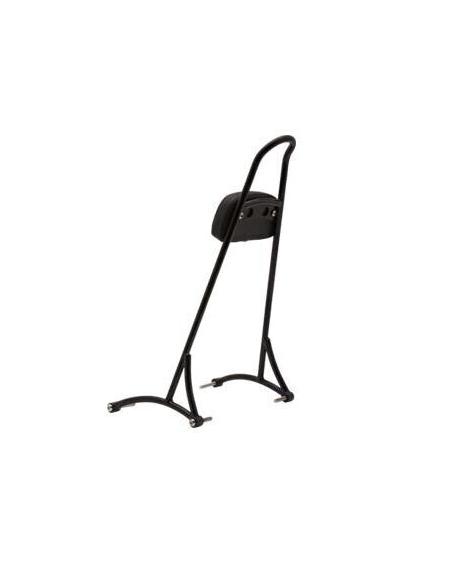 SISSY BAR BURLY PRETO ALTO PARA SPORTSTER 2004 EM DIANTE