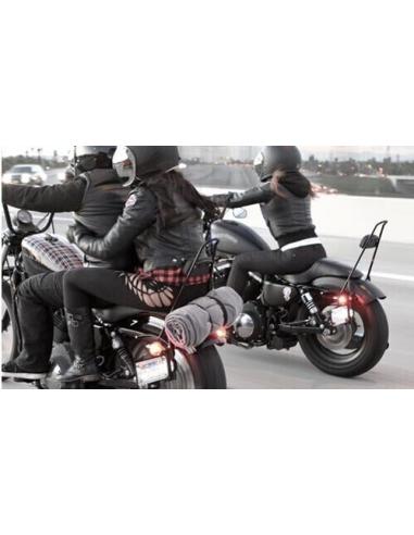 SISSY BAR BURLY HIGH BLACK FOR SPORTSTER 2004 ONWARDS