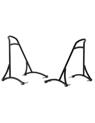 Comprar Sissy Bar Bajo Negro Para Sportster 2004 En Adelante a precio de oferta