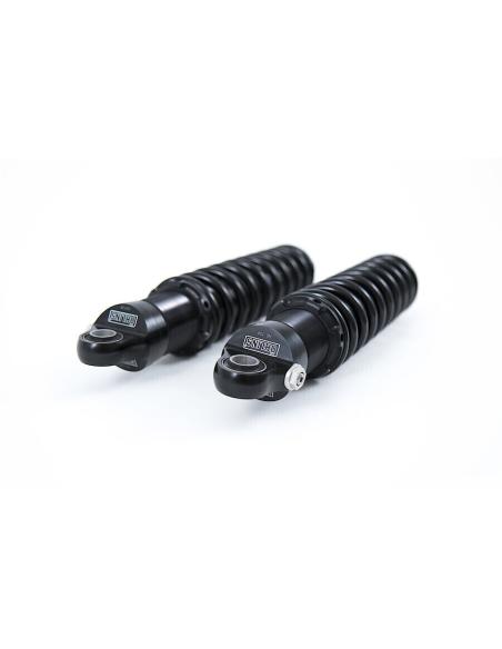 AMORTECEDORES TRASEIROS OHLINS HD 757 S36D PARA HARLEY DAVIDSON SPORTSTER 2004-18 BLACKLINE