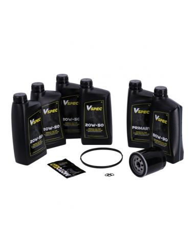 MCS SERVICE PACK WITH BLACK FILTER FOR HD TOURING/FLT 07-16 AND 09-16 TRIKE