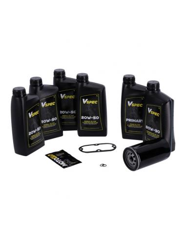 MCS SERVICE PACK WITH BLACK FILTER FOR HD DYNA 91-98