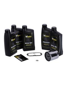 Acquista Pack Servizio Mcs Con Filtro Cromato Per Hd 99-05 Dyna E 99-06 Softail a prezzo scontato