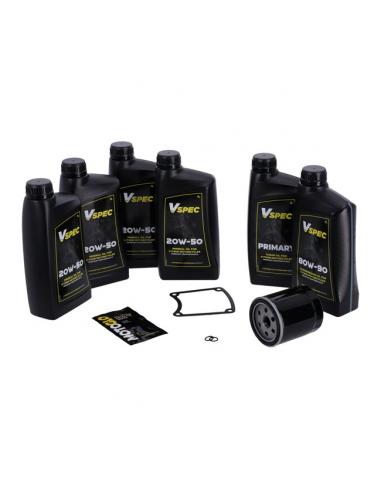 MCS SERVICE PACK WITH BLACK FILTER FOR HD 86-98 TOURING/FLT