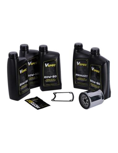PACOTE DE SERVIÇO MCS COM FILTRO CROMADO PARA HD FXR 87-94