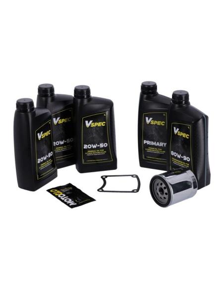 Comprar Pack Servicio Mcs Con Filtro Cromado Para Hd Fxr 87-94 a precio de oferta