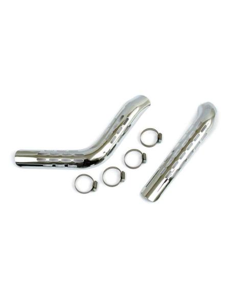 Comprar Escudos Termicos Perforados Escapes Hd Bt 84-99 Softail / 84-94 Fxr a precio de oferta