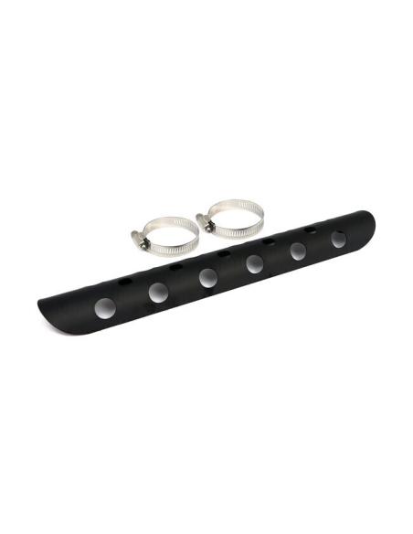PROTETOR DE CALOR PRETO DE 45CM PARA TUBO DE ESCAPE DE 45 MM