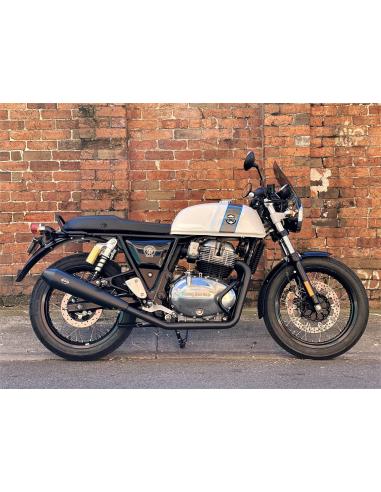 Comprar Escapes S&S So Race Pretos Royal Enfield Continental/ Interceptor/Meteor a preço promocional