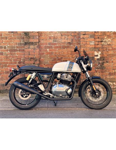 Acheter des Silencieux S&S So Race Noirs pour Royal Enfield Continental/Interceptor/Meteor à prix réduit