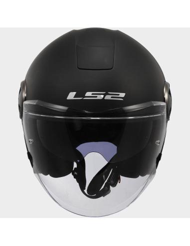 Comprar Casco Jet Con Dos Pantallas Ls2 Of620 Classy Negro Mate a precio de oferta