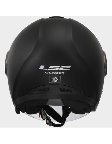 Comprar Casco Jet Con Dos Pantallas Ls2 Of620 Classy Negro Mate a precio de oferta