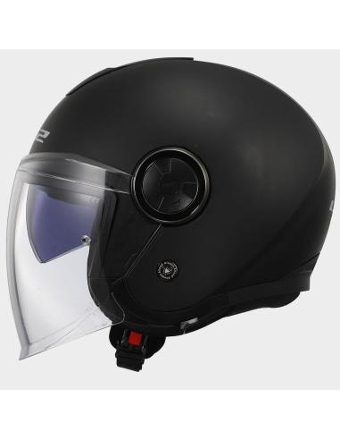 Acquista Casco Jet Con Due Visori Ls2 Of620 Classy Nero Opaco a prezzo scontato