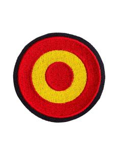 Comprar Parche Redondo Bordado Con Bandera De España De 8 Cm. a precio de oferta
